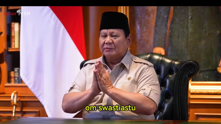 ucapan belasungkawa President Prabowo Subianto untuk Affan Kurniawan 0-10 screenshot